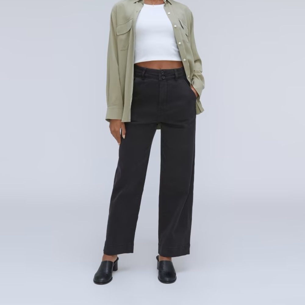 Everlane wide leg classic pant